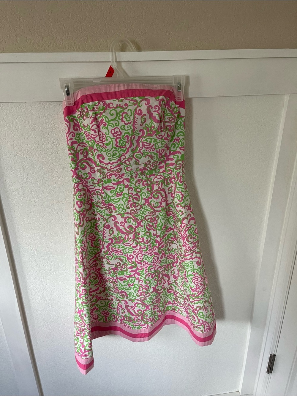 Vintage Lily Pulitzer Women's 6 Strapless Dress